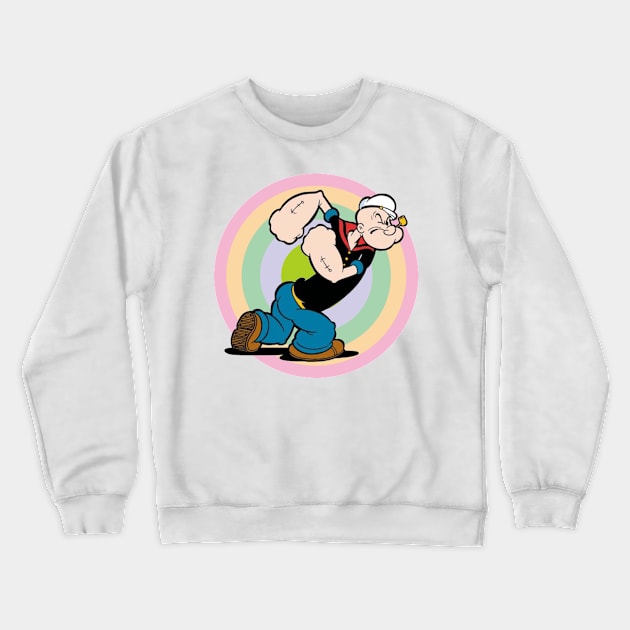 popeye Crewneck Sweatshirt by randycathryn